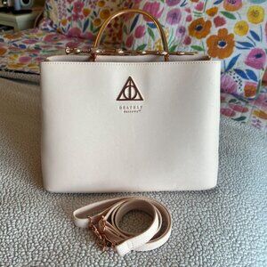 Loungefly Harry Potter Pink/Rose Gold Elder Wand Purse